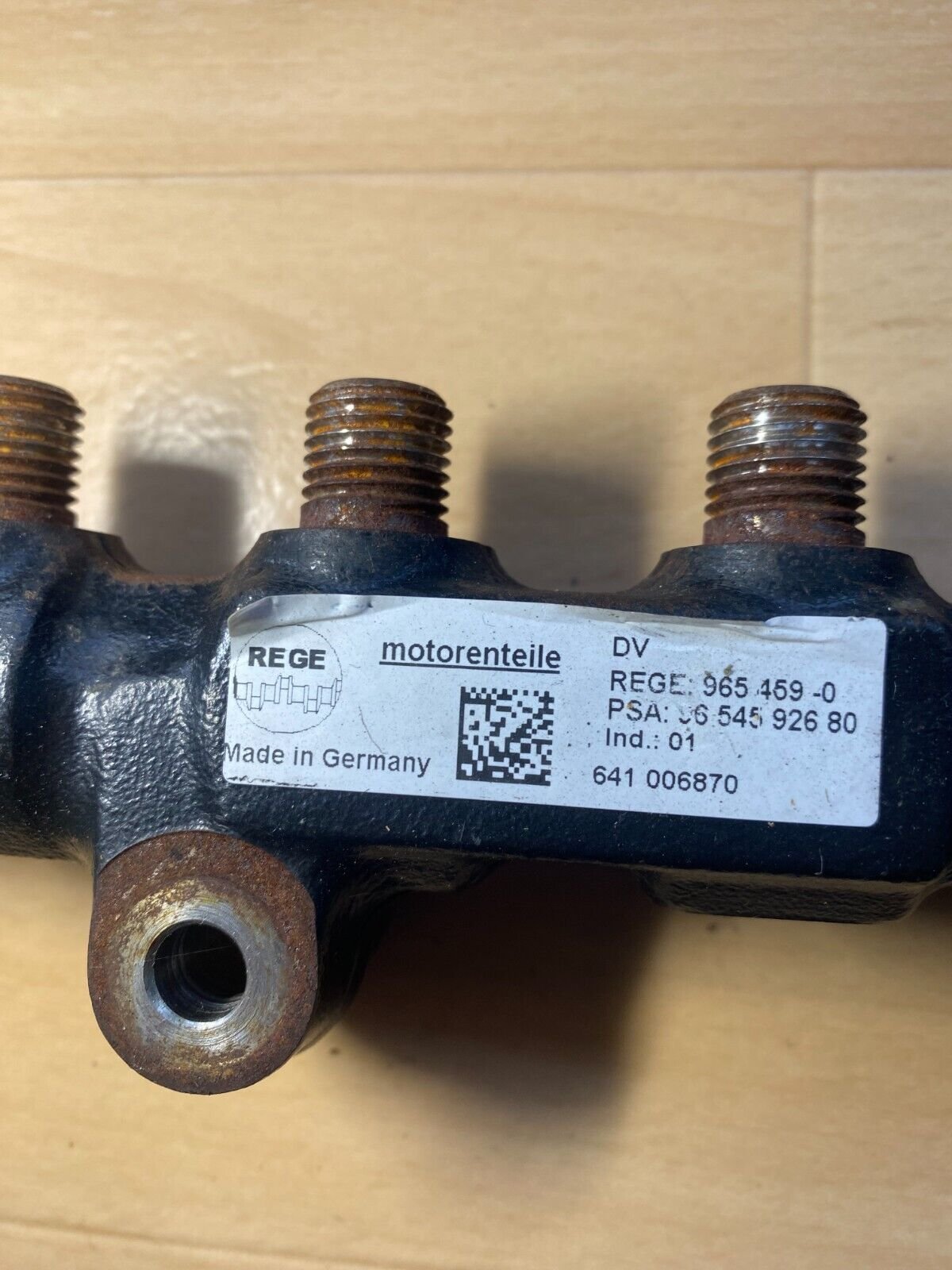 9654592680 Rampe injection PSA FORD 1.4 HDI TDCI