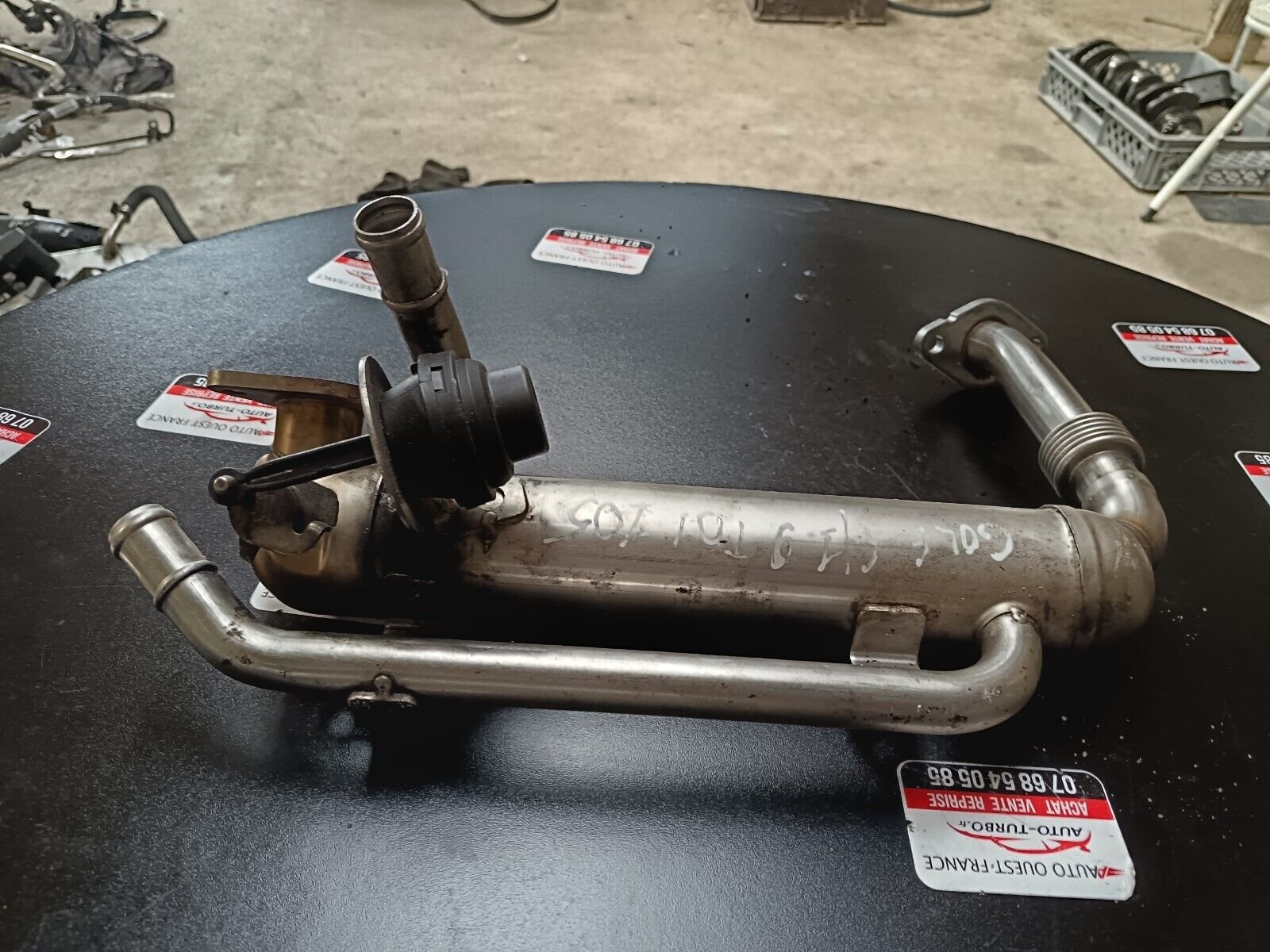 REFROIDISSEUR EGR VOLKSWAGEN GOLF 5 1.9TDI 105CH REFERENCE:03G131512AA