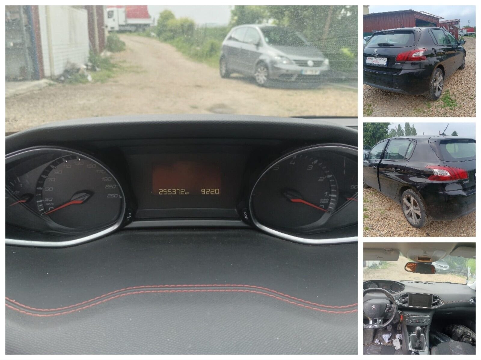 FEUX DIURNE GAUCHE PEUGEOT 308 PHASE 2 9812662180, 89206241