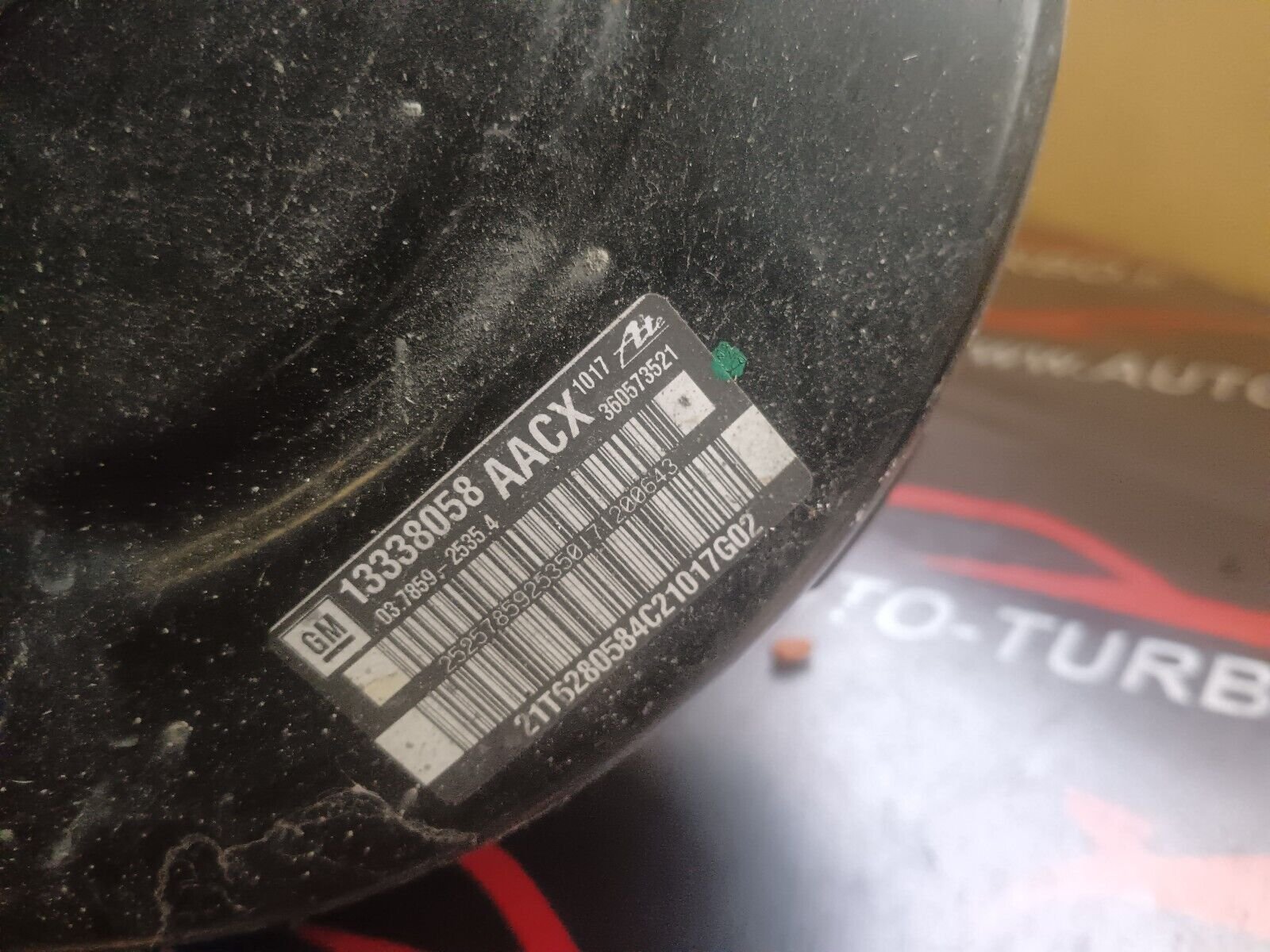 SERVO FREIN OPEL ASTRA J REFERENCE: 13338058