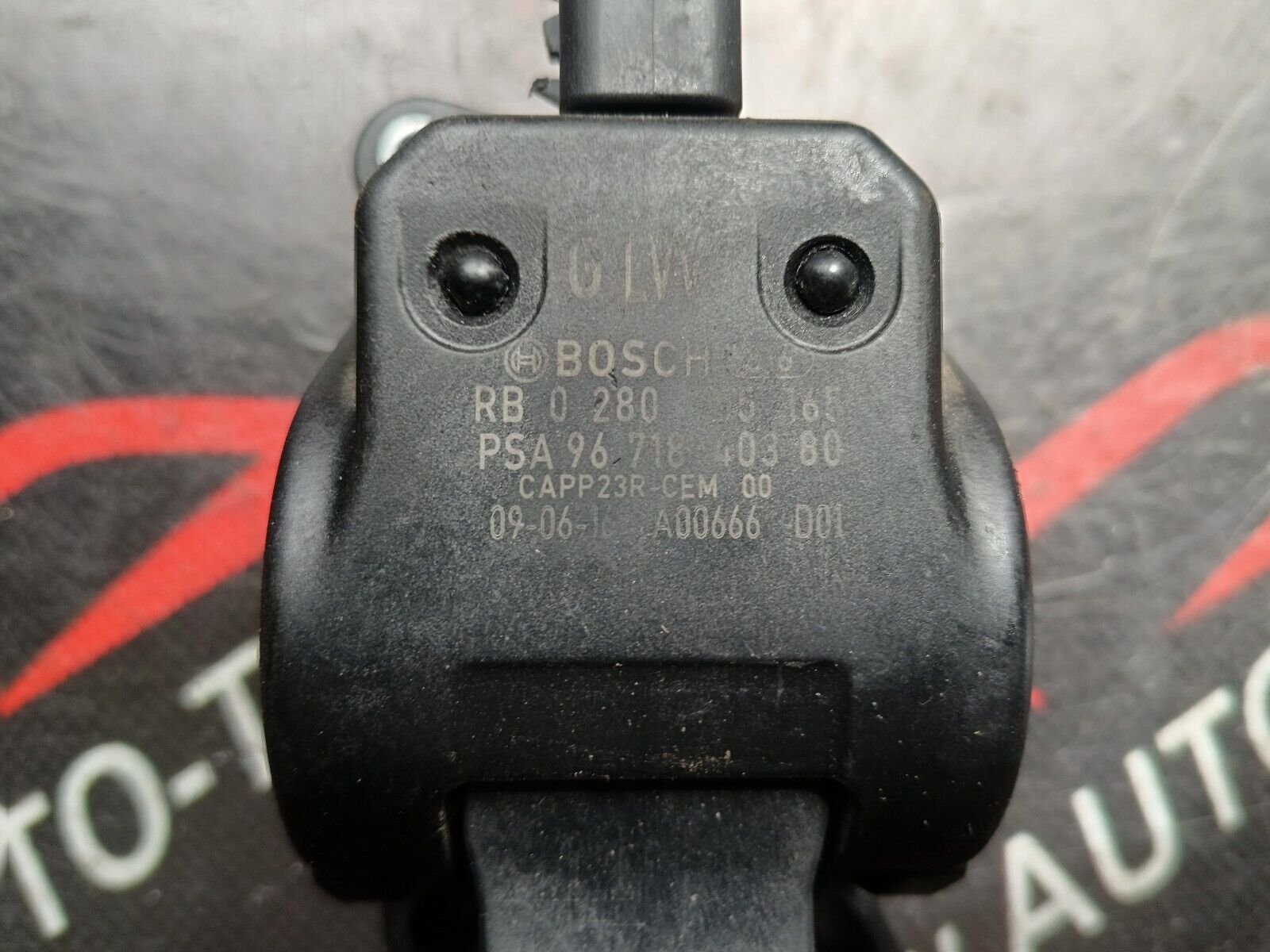 PEDALIER D'ACCELERATEUR CITROEN C4 COUPE REFERENCE: 9671840380