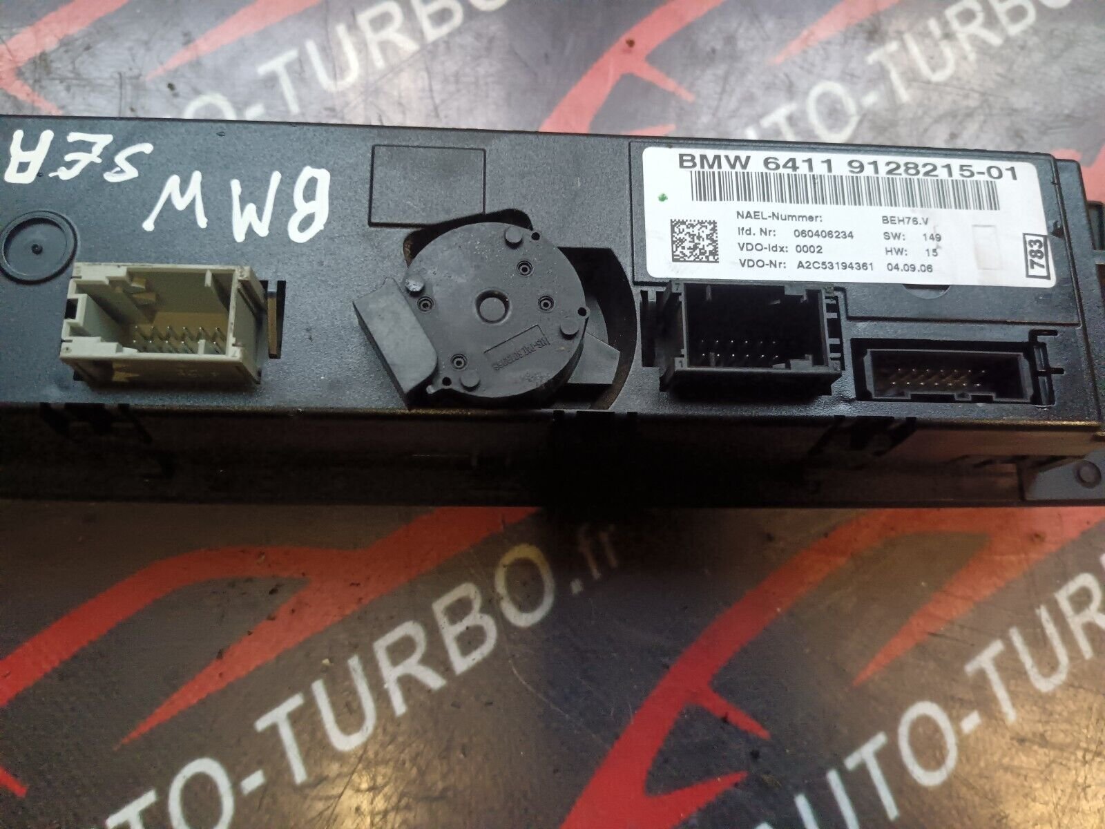 COMMANDE CLIMATISATION BMW SERIE 1 120i REFERENCE: A2C53194361