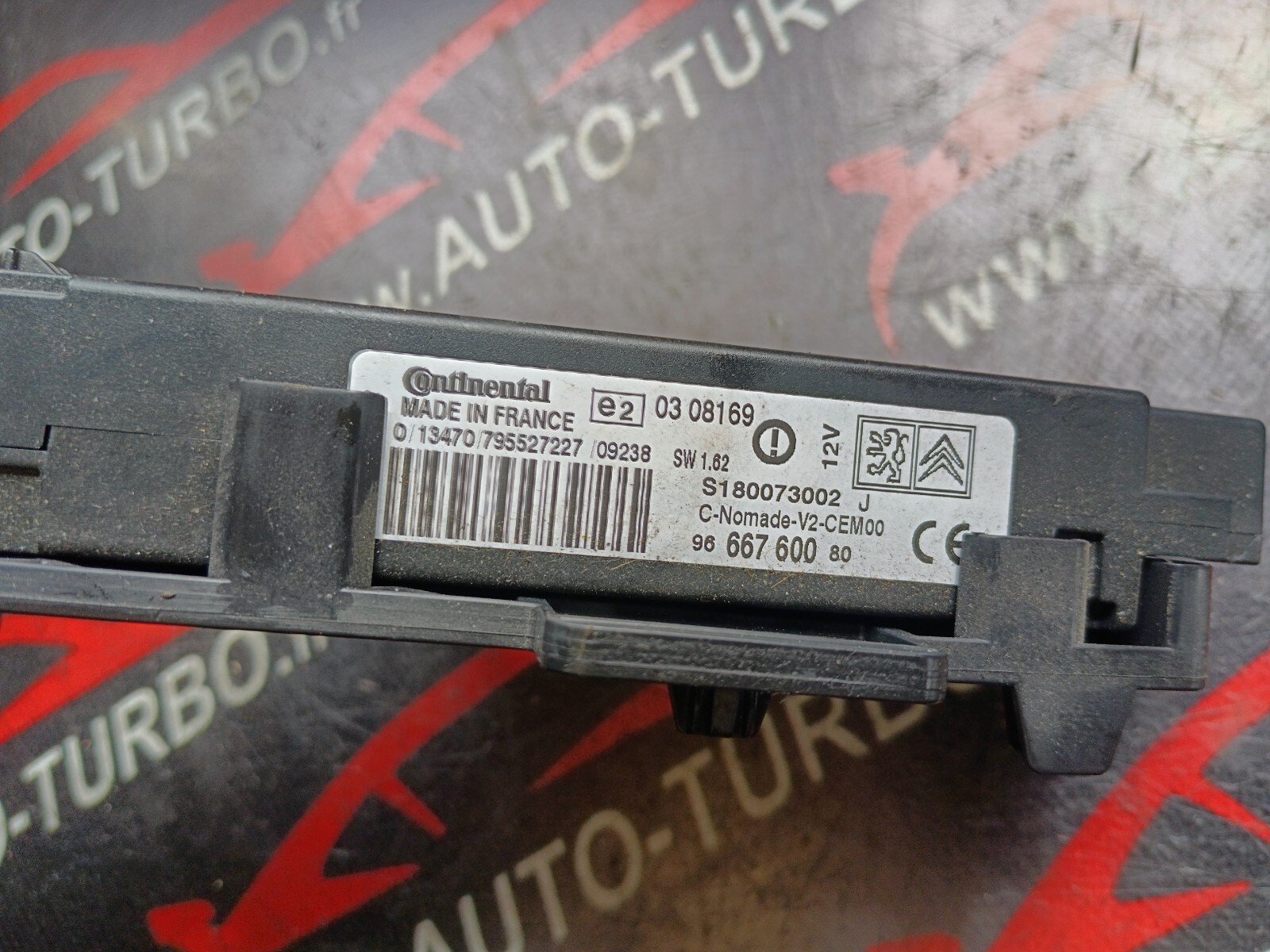 MODULE ELECTRONIQUE CITROEN C4 COUPE REFERENCE: 9666760080