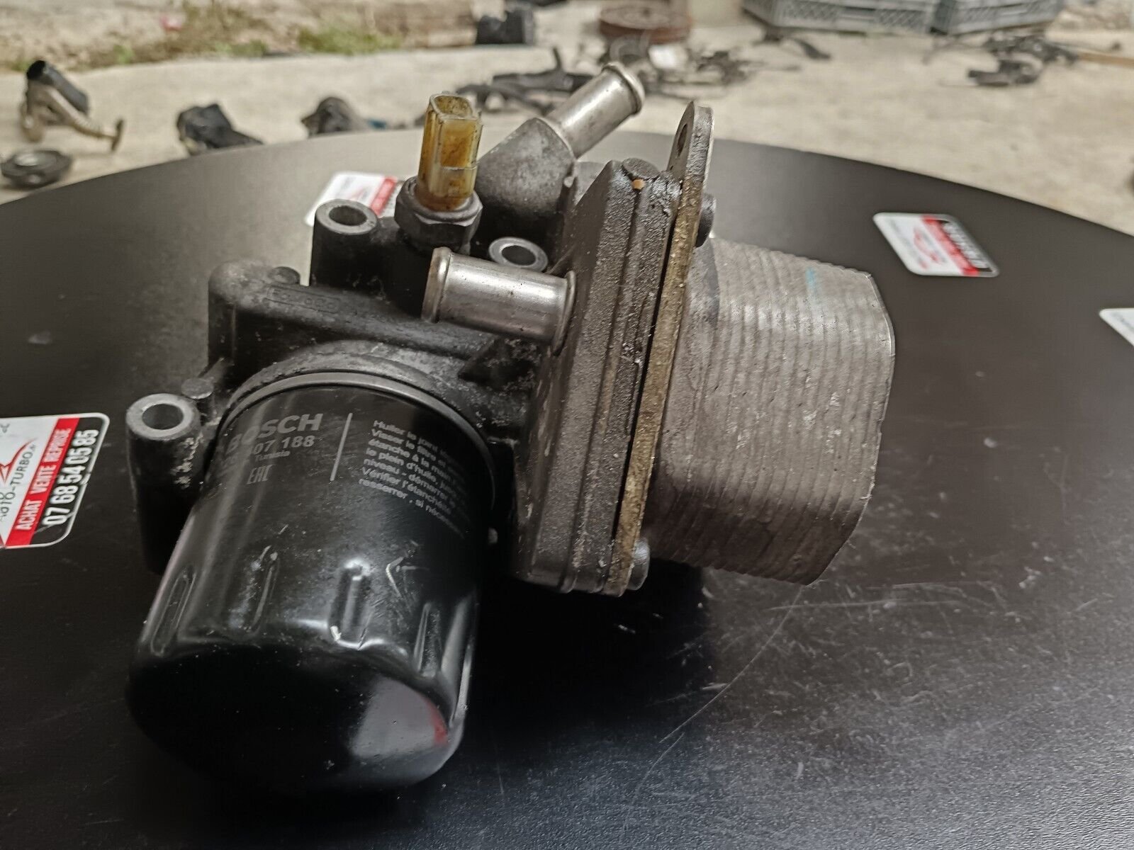 REFROIDISSEUR FILTRE A HUILE BOXER JUMPER DUCATO 2.2HDI REFERENCE: BK2Q6B624CB