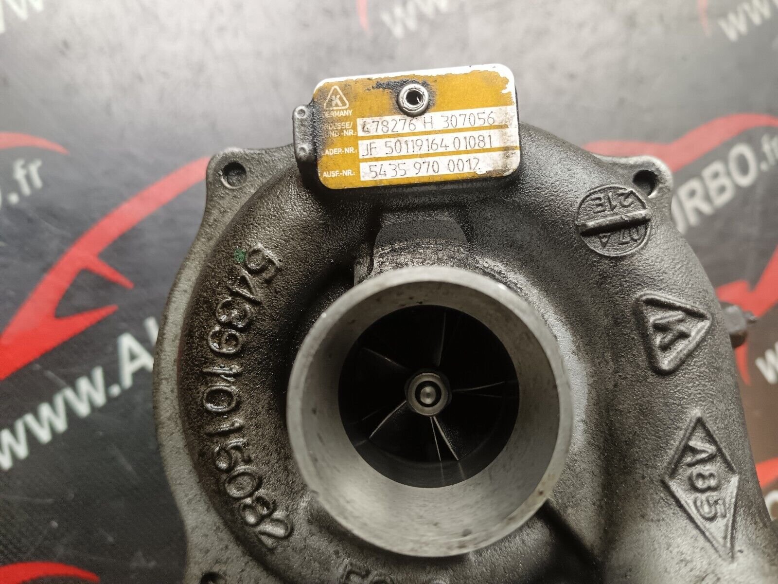 TURBOCOMPRESSEUR RENAULT CLIO III 1.5DCI REFERENCE: 54391015082