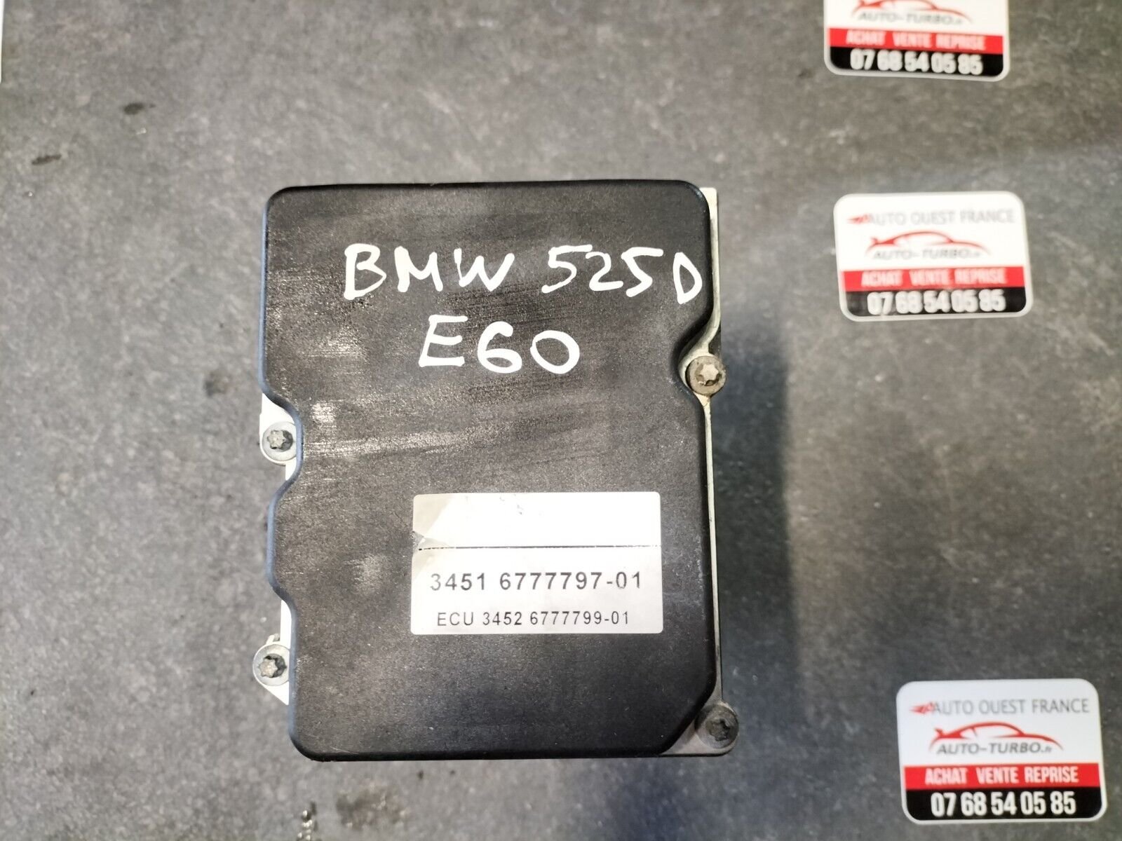 BLOCK ABS BMW 525D E60/E61 BOSCH 0265236020, 6777797-01