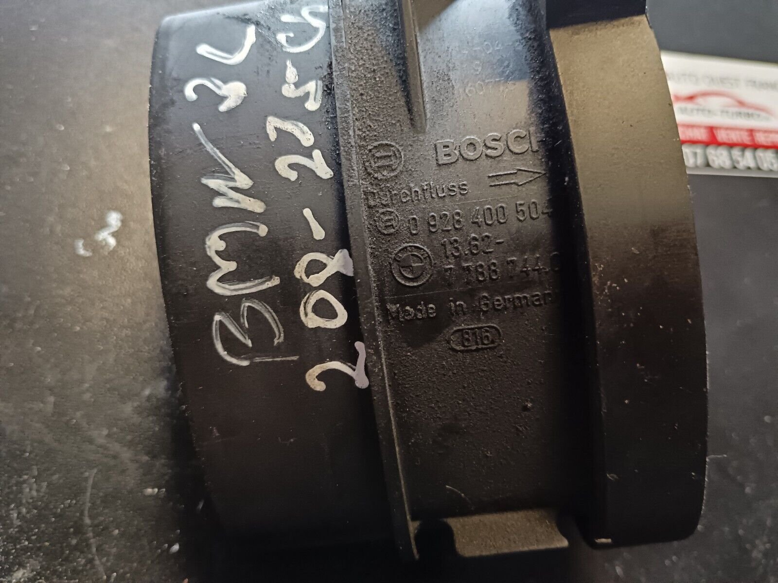 DEBIMETRE AIR BMW 3L 208-235CH REFERENCE: 928400504