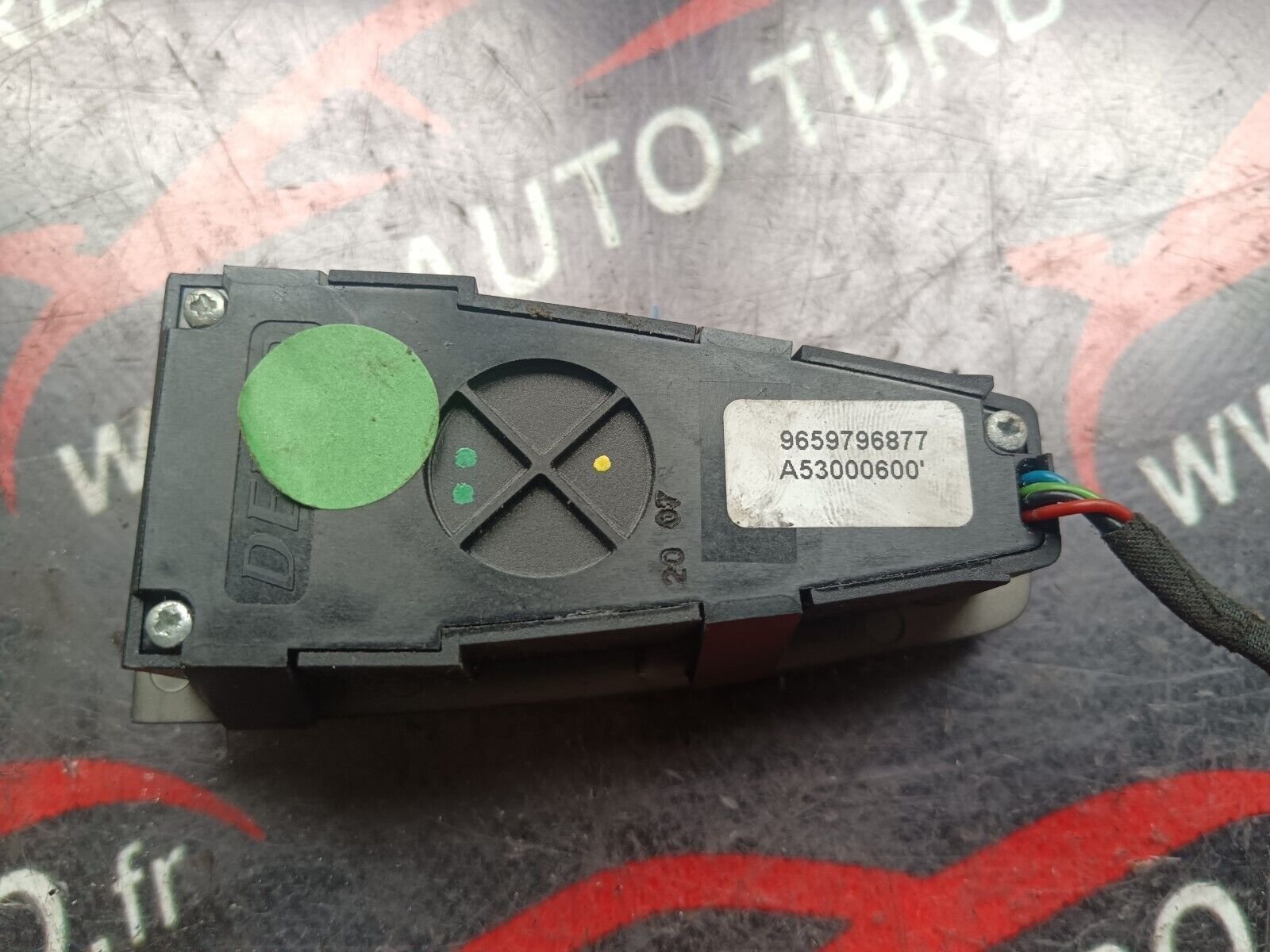 COMMANDE CHAUFFAGE CITROEN C4 PICASSO REFERENCE: 9659796877