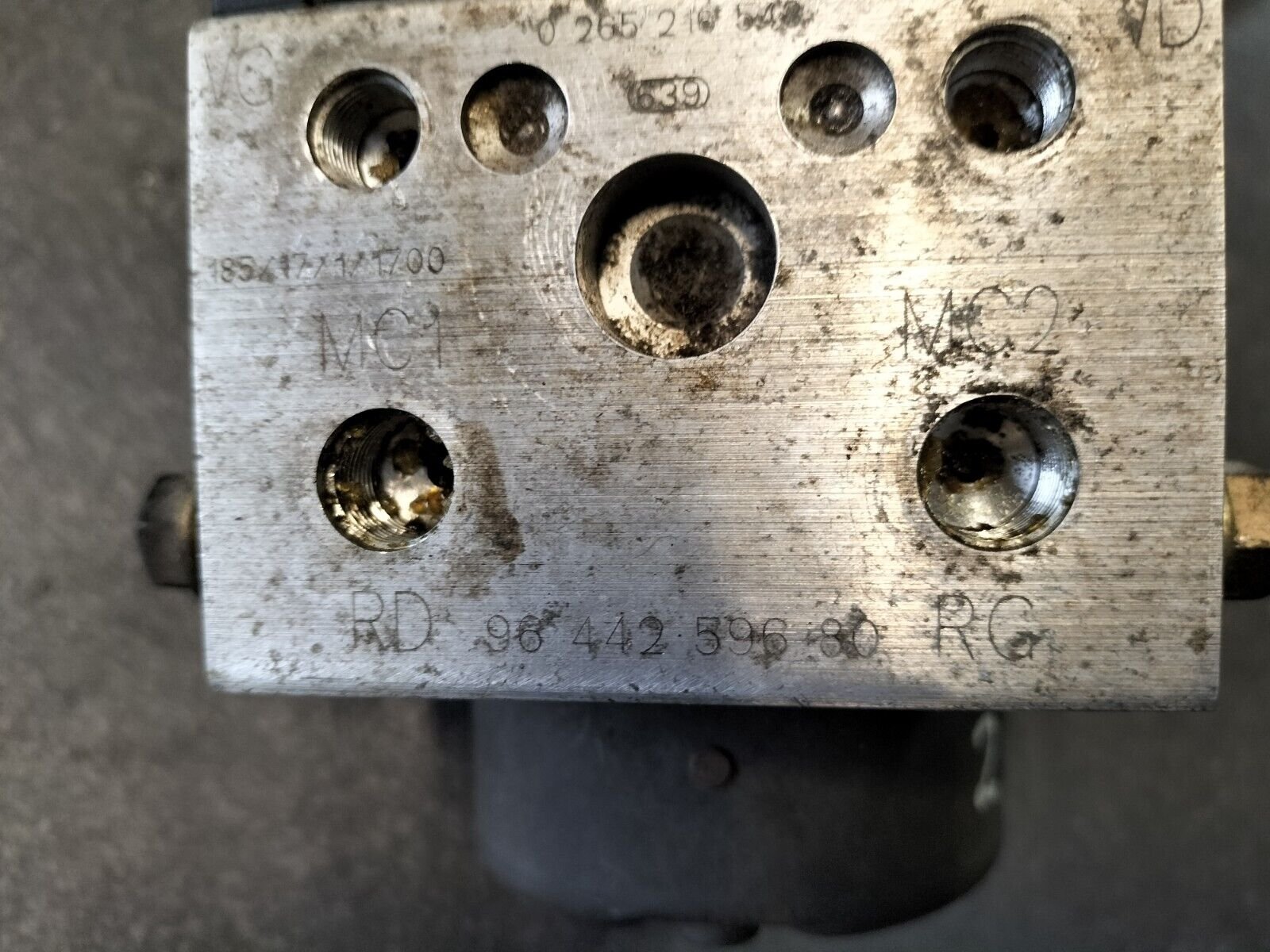 BLOCK ABS PEUGEOT 406 2L HDI 90-110 CH BOSCH 0265210543, 9644259680