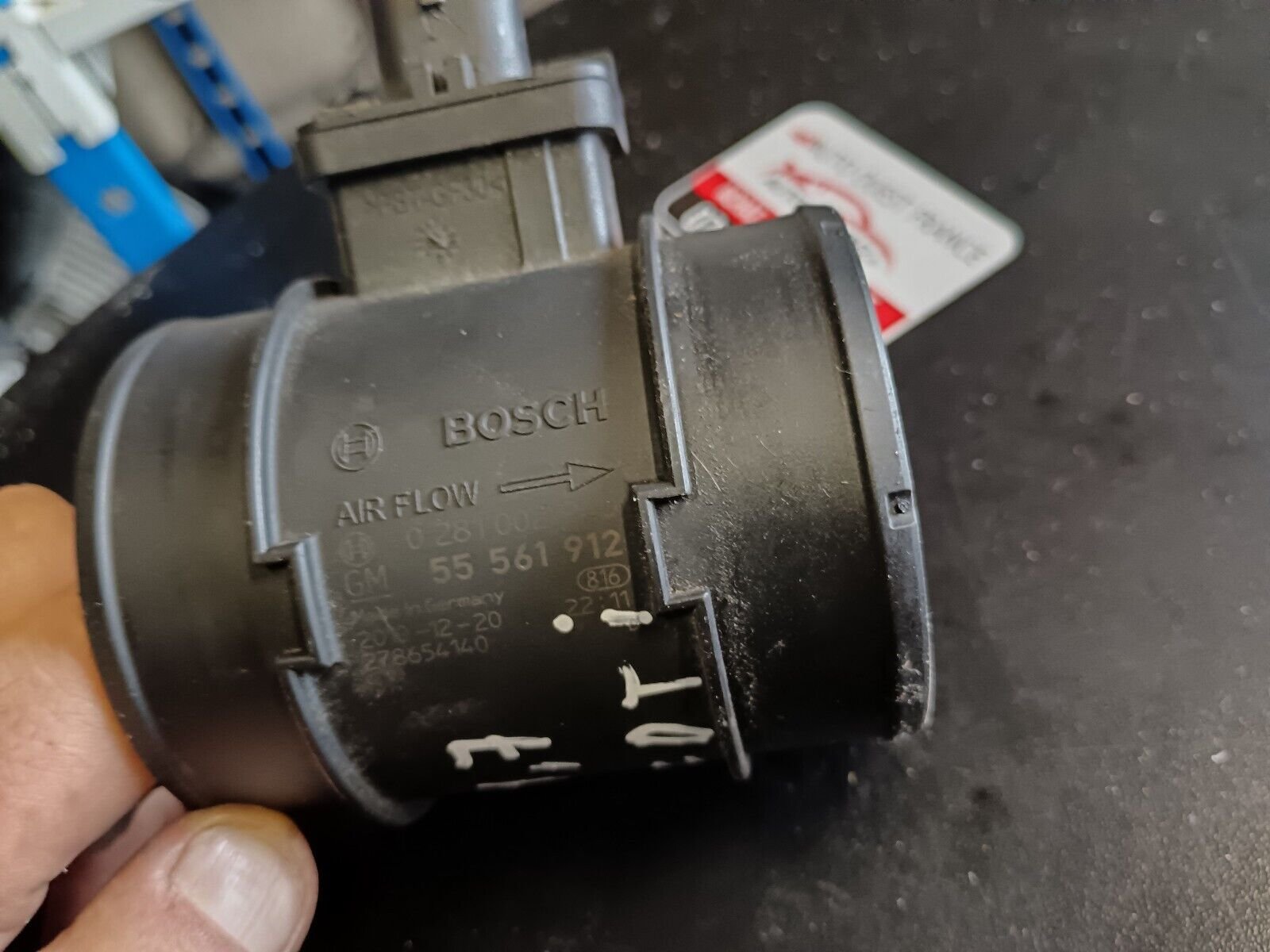 DEBIMETRE AIR OPEL ASTRA J 1.7 CDTI REFERENCE: 55561912