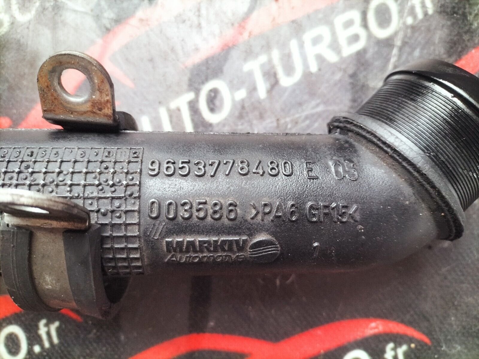 DURITE SURALIMENTATION ENTRE TURBO  PSA 1.6 HDI 110 CH 9653778480