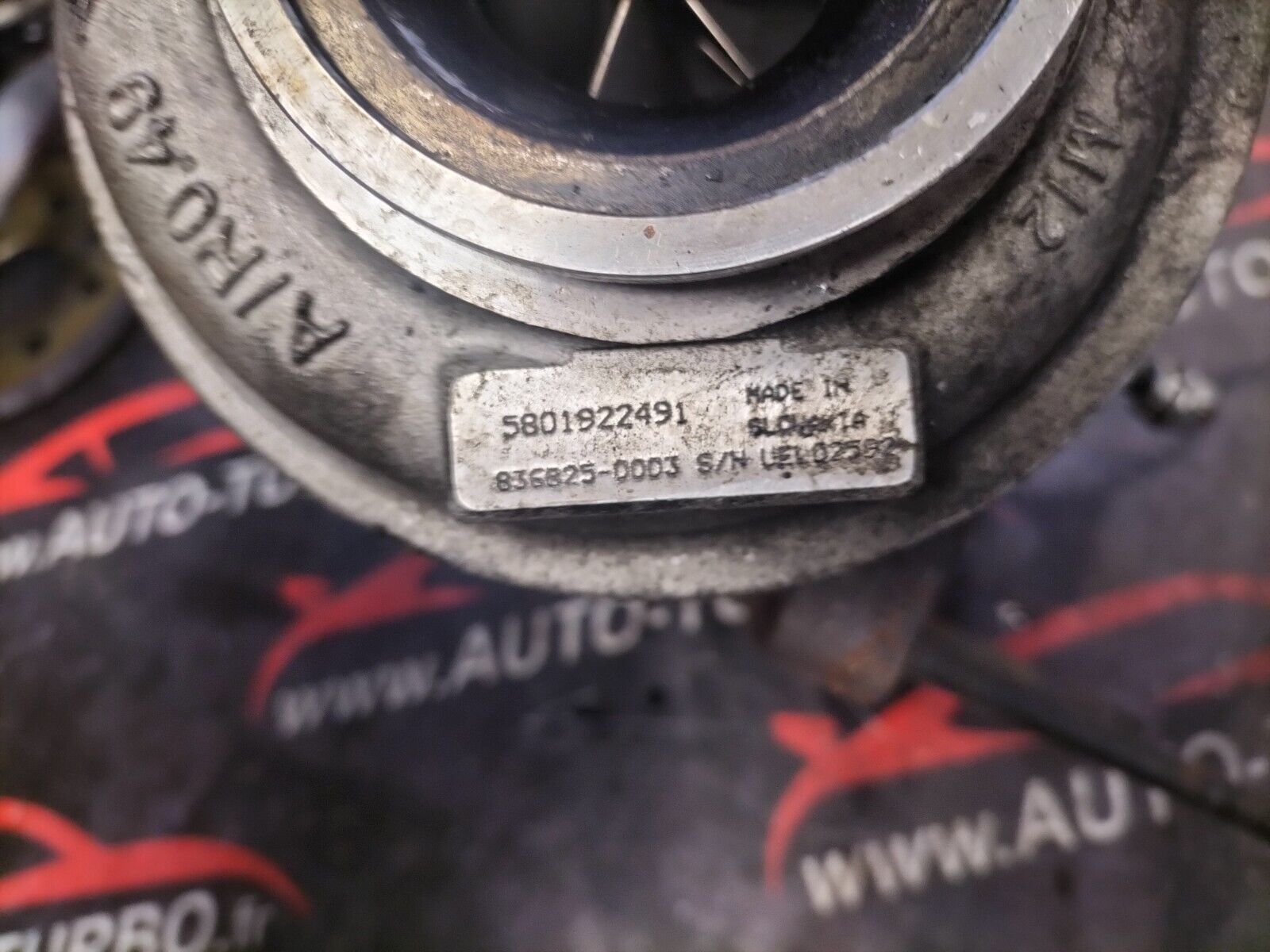 TURBOCOMPRESSEUR IVECO DAILY VI 2.3 JTD 836825-0003, 5801922491