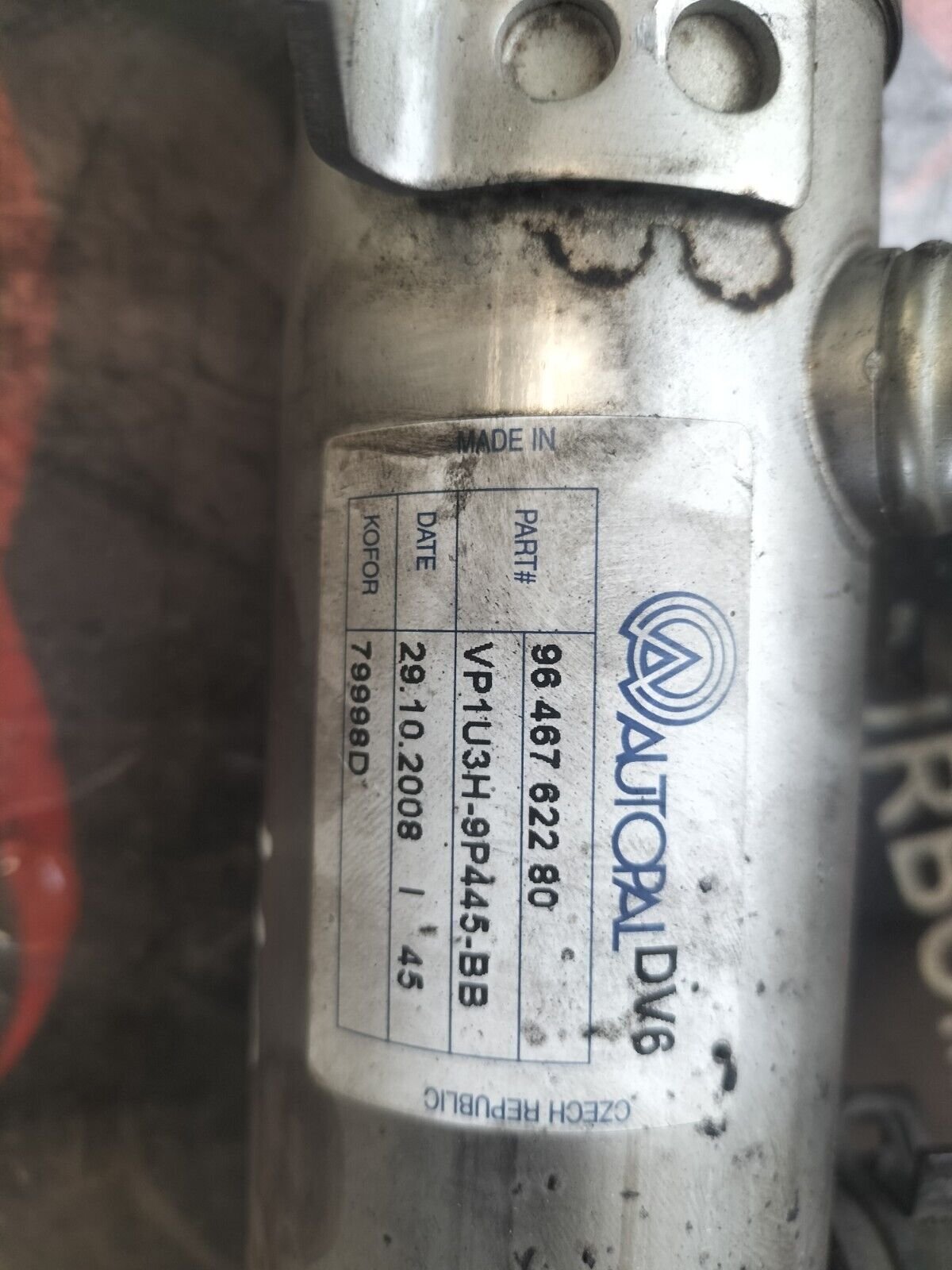 REFROIDISSEUR EGR PSA 1.6 HDI 110 CH 9646762280