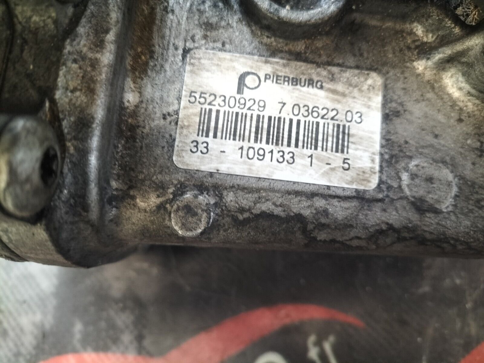 VANNE EGR  OPEL/FIAT 1.3 CDTI/JTD 55230929, 5027642201, 70362203