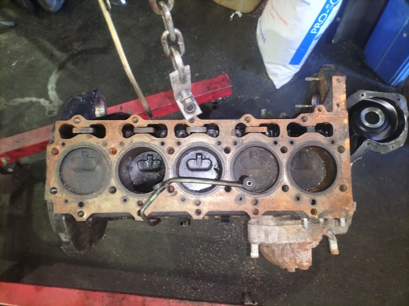 BAS MOTEUR COMPLET JEEP GR CHEROKEE 3.1 TD WJ WG 90012084F