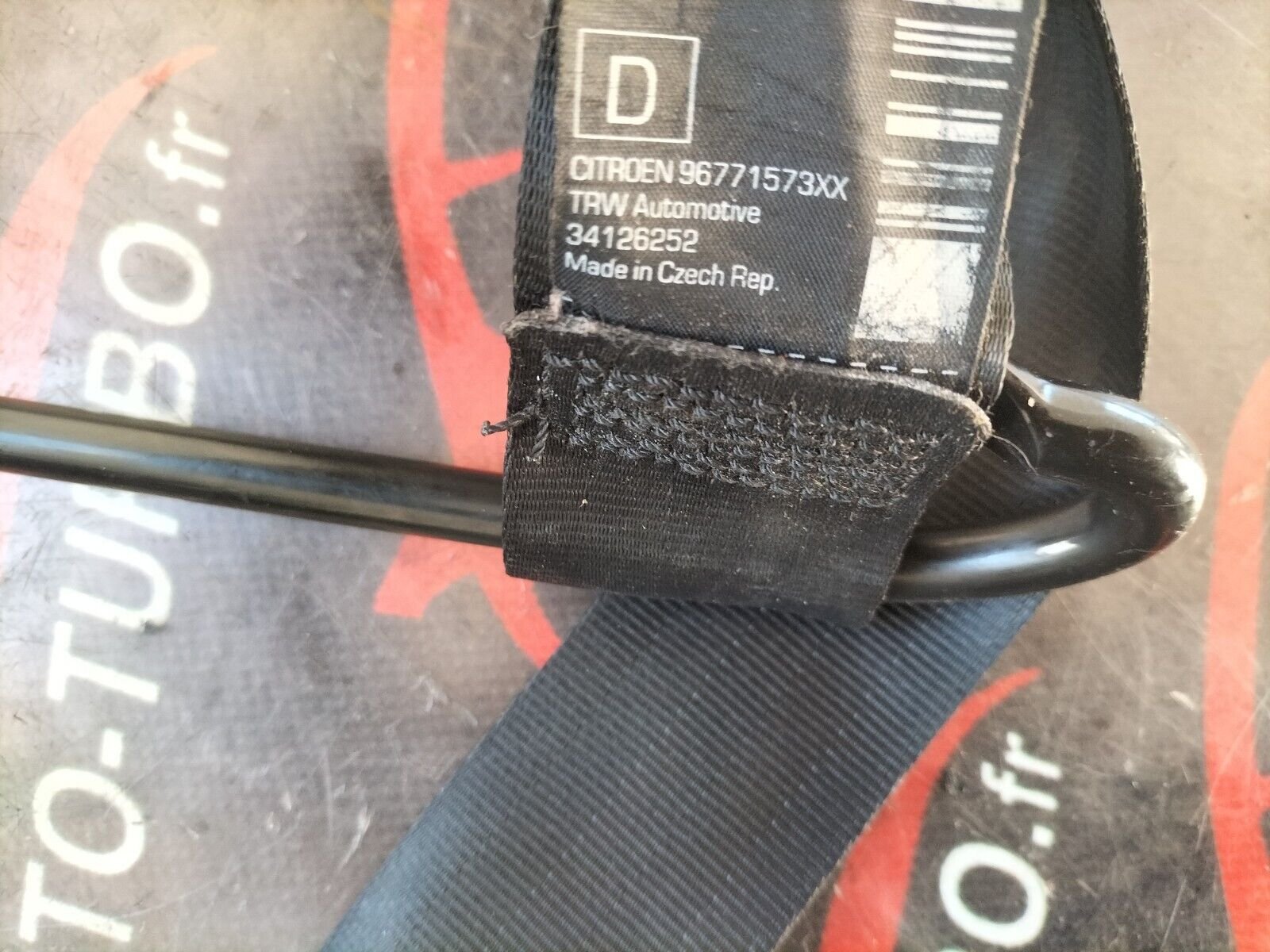 CEINTURE DE SECURITE AVANT DROITE CITROEN DS3 96771573