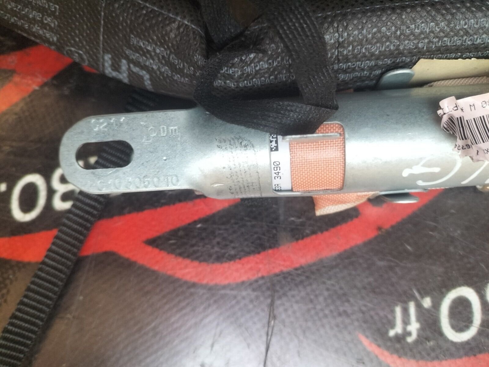 AIRBAG RIDEAU  GAUCHE CITROEN DS3  1.6 THP  9672465380