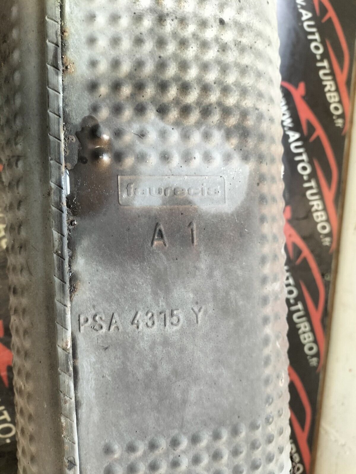 SILENCIEUX D'ECHAPPEMENT  CITROEN DS3 1.6 THP FAURECIA 4315Y